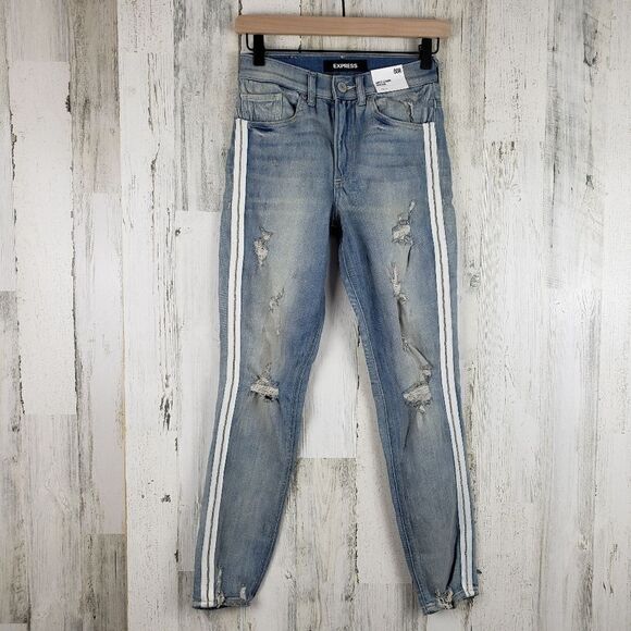 Express Ankle Legging Jeans - Picture 1 of 7